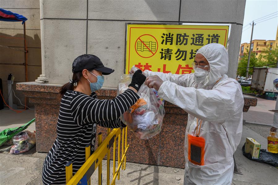 (聚焦疫情防控)(7)吉林舒蘭:商超配送保障物資供應