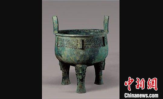 北京琉璃河遺址發(fā)掘的堇鼎。北京市文物局供圖