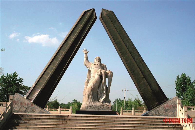 靈壁垓下遺址霸王別姬像.jpg 靈壁垓下遺址霸王別姬像.jpg