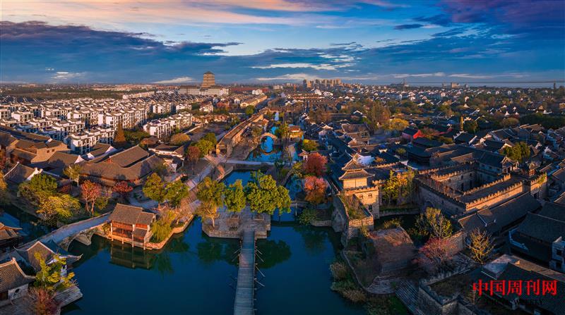 鹽官古城初具雛形.jpg 鹽官古城初具雛形.jpg